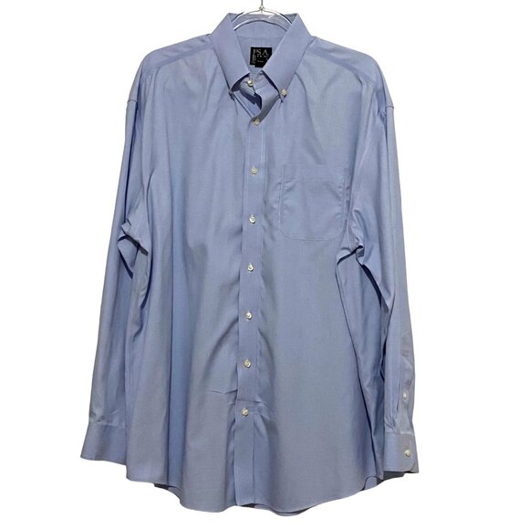 Jos A Bank Travelers Collection Plaid Button Down Shirt Mens XL Spring Preppy - Picture 1 of 5